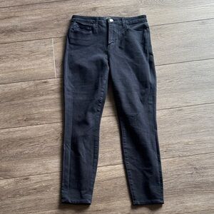 L'AGENCE Dark Navy Skinny Jeans Size 28